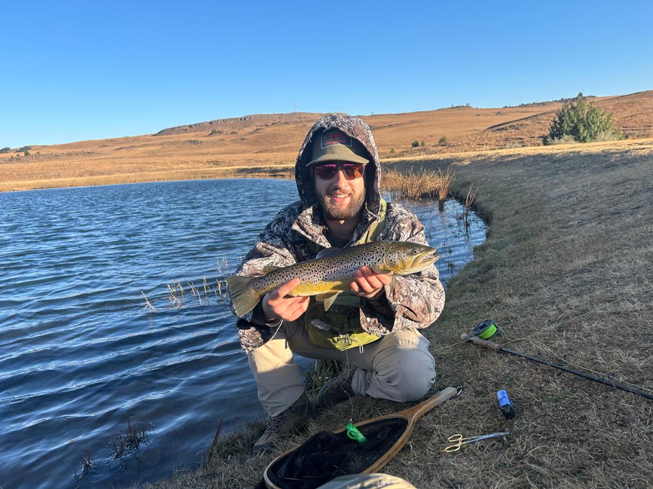 Brown trout at Laverpa